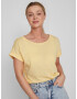 VILA Tricou 'Dreamers' galben pastel - Pled.ro