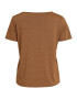 VILA Tricou 'Luxi' maro / maro caramel - Pled.ro