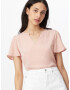 VILA Tricou roz pastel - Pled.ro