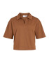 VILA Tricou 'Tracy' maro caramel - Pled.ro