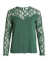 VILA Tricou verde smarald - Pled.ro