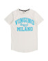 VINGINO Tricou albastru deschis / alb - Pled.ro