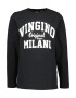 VINGINO Tricou negru / alb - Pled.ro