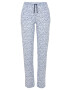 VIVANCE Pantaloni albastru / albastru deschis / alb - Pled.ro