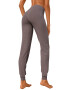 VIVANCE Pantaloni de pijama gri taupe / negru - Pled.ro