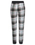 VIVANCE Pantaloni de pijama maro / alb - Pled.ro