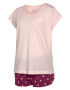 VIVANCE Pijama 'Dreams' fucsia / roz / alb - Pled.ro