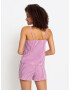 VIVANCE Pijama 'Dreams' mauve / alb - Pled.ro