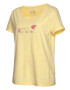 VIVANCE Tricou 'Dreams' galben deschis / verde / roz / alb - Pled.ro