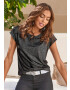 VIVANCE Tricou negru - Pled.ro