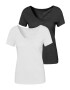 VIVANCE Tricou negru / alb - Pled.ro