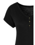 VIVANCE Tricou negru / alb - Pled.ro