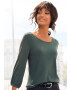 VIVANCE Tricou verde / negru - Pled.ro