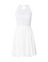 VM Vera Mont Rochie de cocktail argintiu / alb - Pled.ro