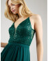 VM Vera Mont Rochie de cocktail verde smarald - Pled.ro