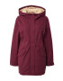 Volcom Parka de iarnă 'LESS IS MORE' roșu burgundy - Pled.ro