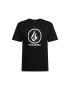 Volcom Tricou 'CRISP' negru / alb - Pled.ro