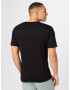 Volcom Tricou 'New Euro' negru / alb - Pled.ro