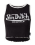 Von Dutch Originals Top 'ASHLEY' negru / alb - Pled.ro