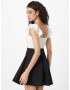 WAL G. Rochie de cocktail negru / alb - Pled.ro