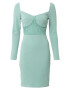 WAL G. Rochie de cocktail 'TERESA' verde pastel - Pled.ro