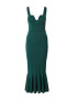 WAL G. Rochie de cocktail verde închis - Pled.ro