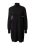 Wallis Rochie tricotat negru - Pled.ro