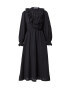 Warehouse Rochie tip bluză negru - Pled.ro