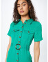 Warehouse Rochie tip bluză verde - Pled.ro