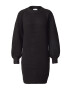 Warehouse Rochie tricotat negru - Pled.ro