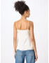 Warehouse Top 'Cami' alb murdar - Pled.ro