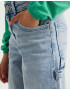 WE Fashion Jeans 'Ridge' albastru deschis - Pled.ro