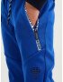 WE Fashion Pantaloni albastru cobalt / negru / alb - Pled.ro