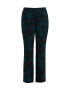 WE Fashion Pantaloni verde / negru - Pled.ro