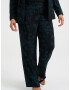 WE Fashion Pantaloni verde / negru - Pled.ro