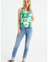 WE Fashion Top ecru / verde - Pled.ro