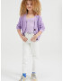 WE Fashion Top mov pastel - Pled.ro