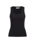 WE Fashion Top negru - Pled.ro