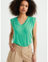 WE Fashion Top verde - Pled.ro