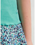 WE Fashion Tricou albastru aqua - Pled.ro