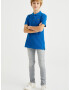 WE Fashion Tricou albastru cobalt / galben / negru - Pled.ro