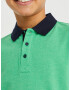 WE Fashion Tricou albastru noapte / verde - Pled.ro