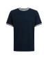 WE Fashion Tricou bleumarin / alb - Pled.ro