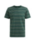 WE Fashion Tricou bleumarin / galben curry / verde smarald / alb - Pled.ro