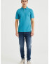 WE Fashion Tricou cyan - Pled.ro