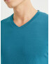 WE Fashion Tricou cyan - Pled.ro