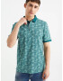 WE Fashion Tricou cyan / verde smarald / verde deschis / alb - Pled.ro