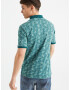 WE Fashion Tricou cyan / verde smarald / verde deschis / alb - Pled.ro