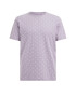 WE Fashion Tricou mov deschis / alb - Pled.ro