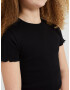 WE Fashion Tricou negru - Pled.ro